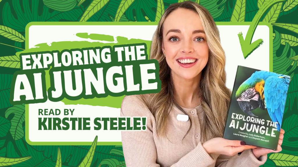 Exploring the AI Jungle - AI Book for kids - Digital Skills Education